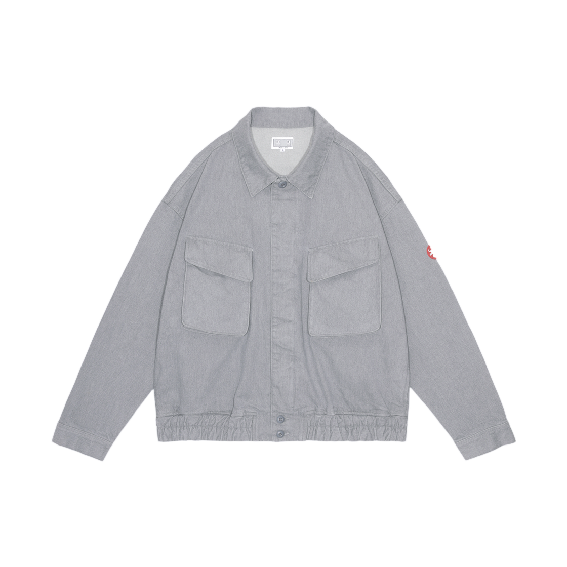 카브엠트 애쉬 커뮤니티 버튼 자켓 그레이 - 25FW(Cav Empt Ash Community Button Jacket Grey - 25FW)