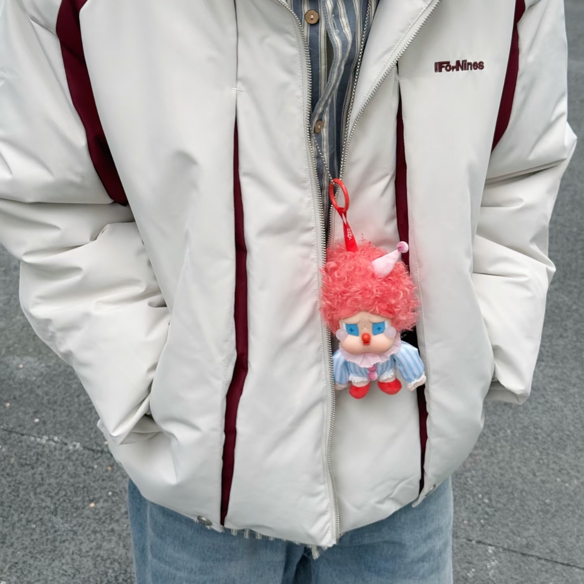 Pop Mart Why So Serious Series Crybaby Vinyl Plush Blister Pack 착용 스타일