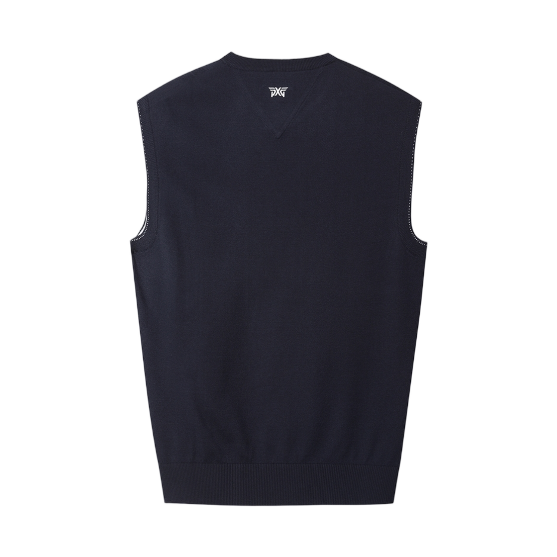 피엑스지 라운드 넥 스웨터 베스트 네이비(PXG Round Neck Sweater Vest Navy) - 2