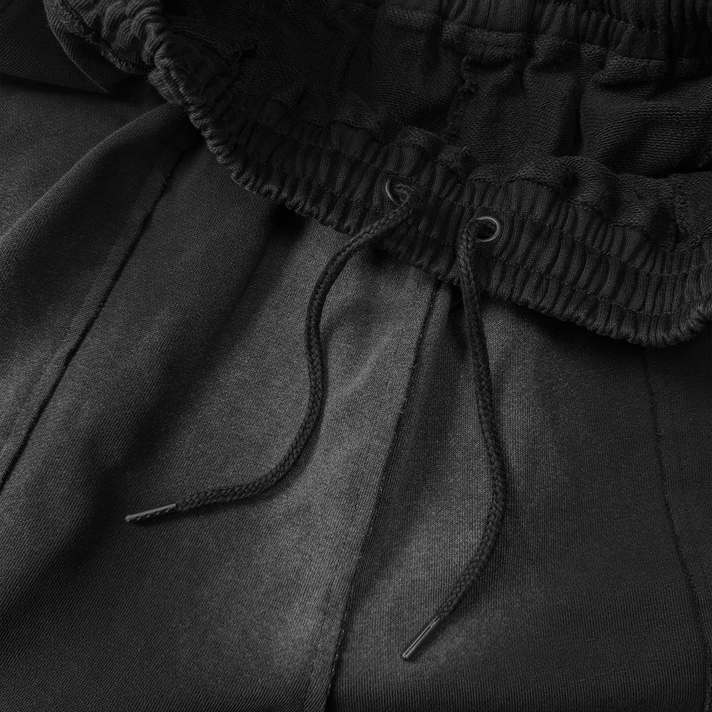 에러앤와이씨 피스드 와이드 스웻팬츠 워시드 블랙(ERROR NYC Pieced Wide Sweatpants Washed Black) - 3