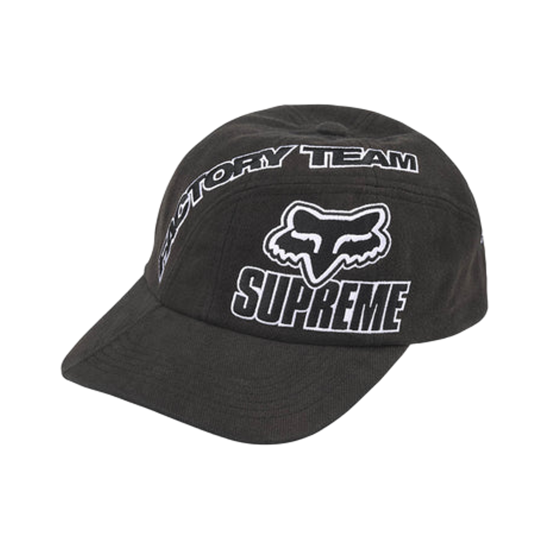 - Supreme x Fox Racing 6-Panel Black - 25FW