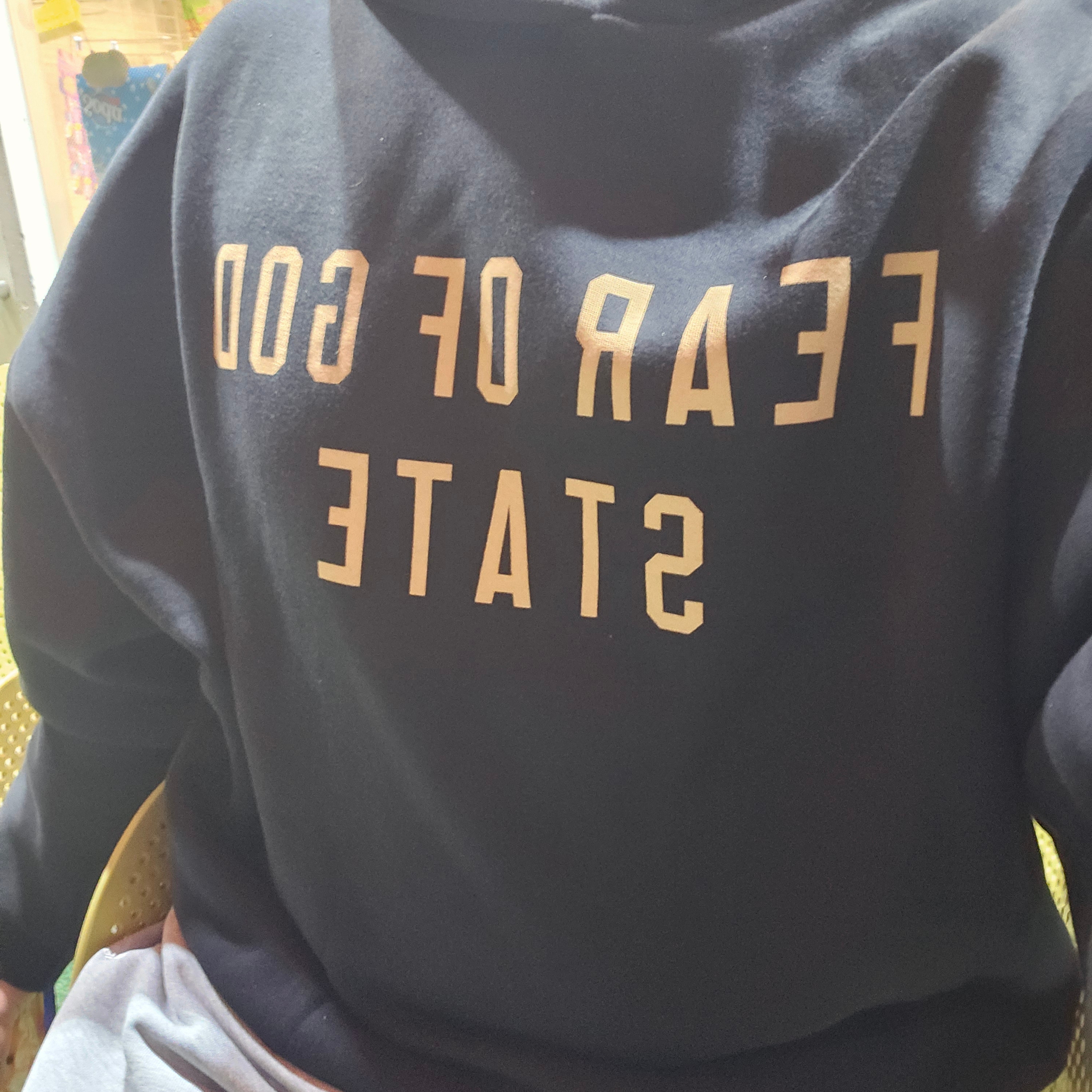Essentials Fleece State Hoodie Black - 24FW 착용 스타일
