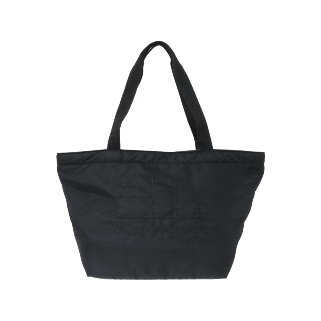(W) 프라그먼트 x 크라네 라지 백 블랙(Fragment x Clane Large Bag Black)