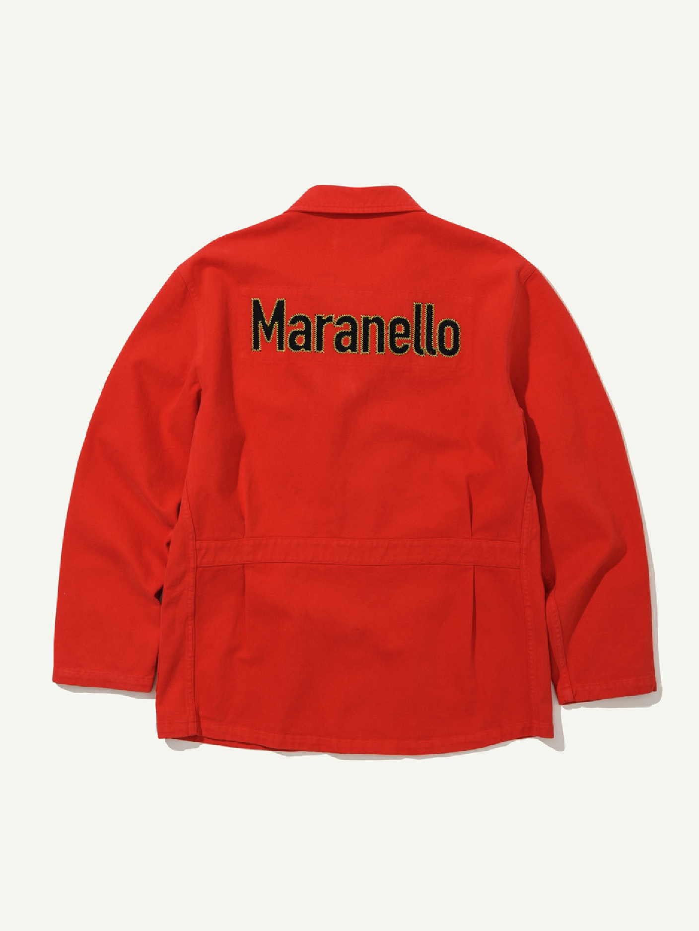 SUPERVELOCE Maranello Work Jacket Red, SUPERVELOCE Maranello Work Jacket Dark Navy 착용 스타일 - 5