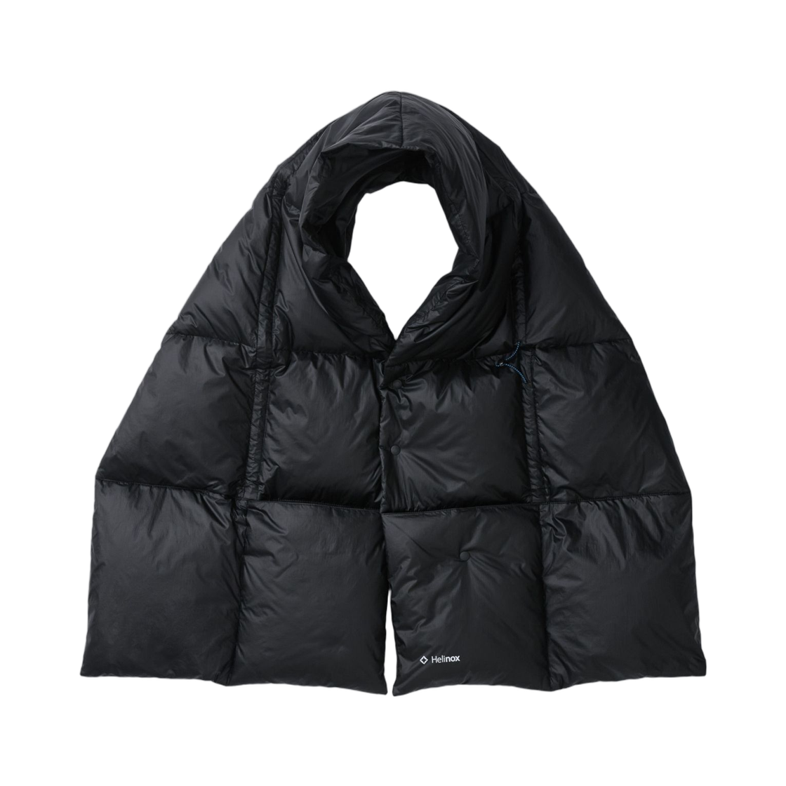 헬리녹스 웨어 블랭킷 구스 다운 머플러 블랙(Helinox Wear Blanket Goose Down Muffler Black)