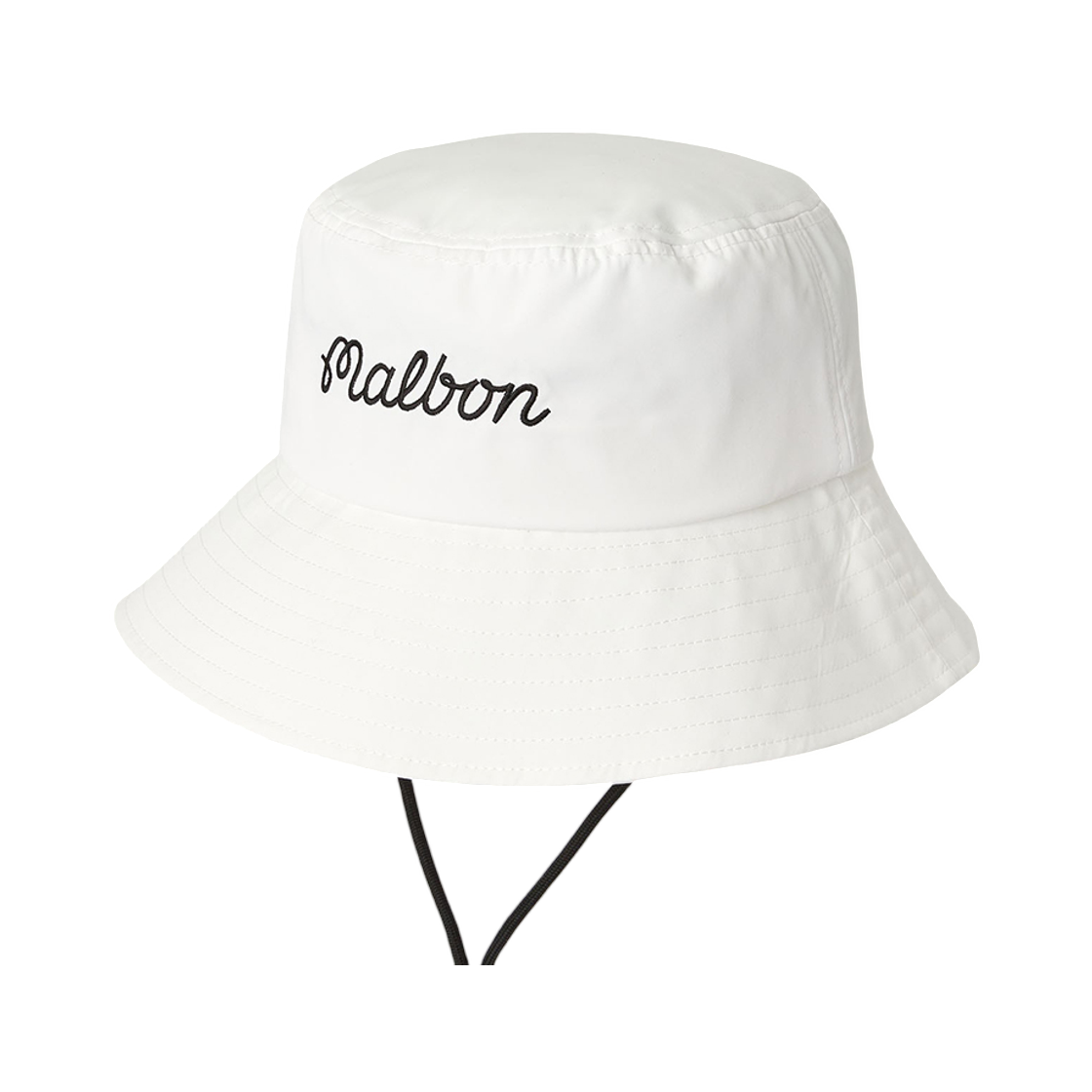 M9426-WHT Malbon Golf Bucket Hat White