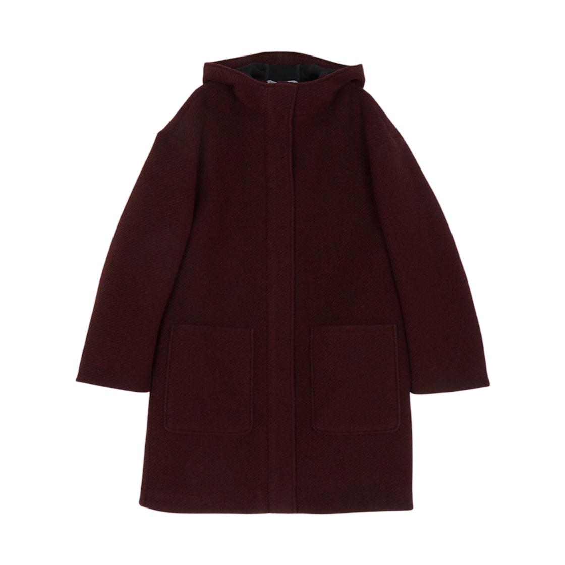 (W) 막스마라 탄탈로 후드 코트 와인((W) Max Mara Tantalo Hood Coat Wine)