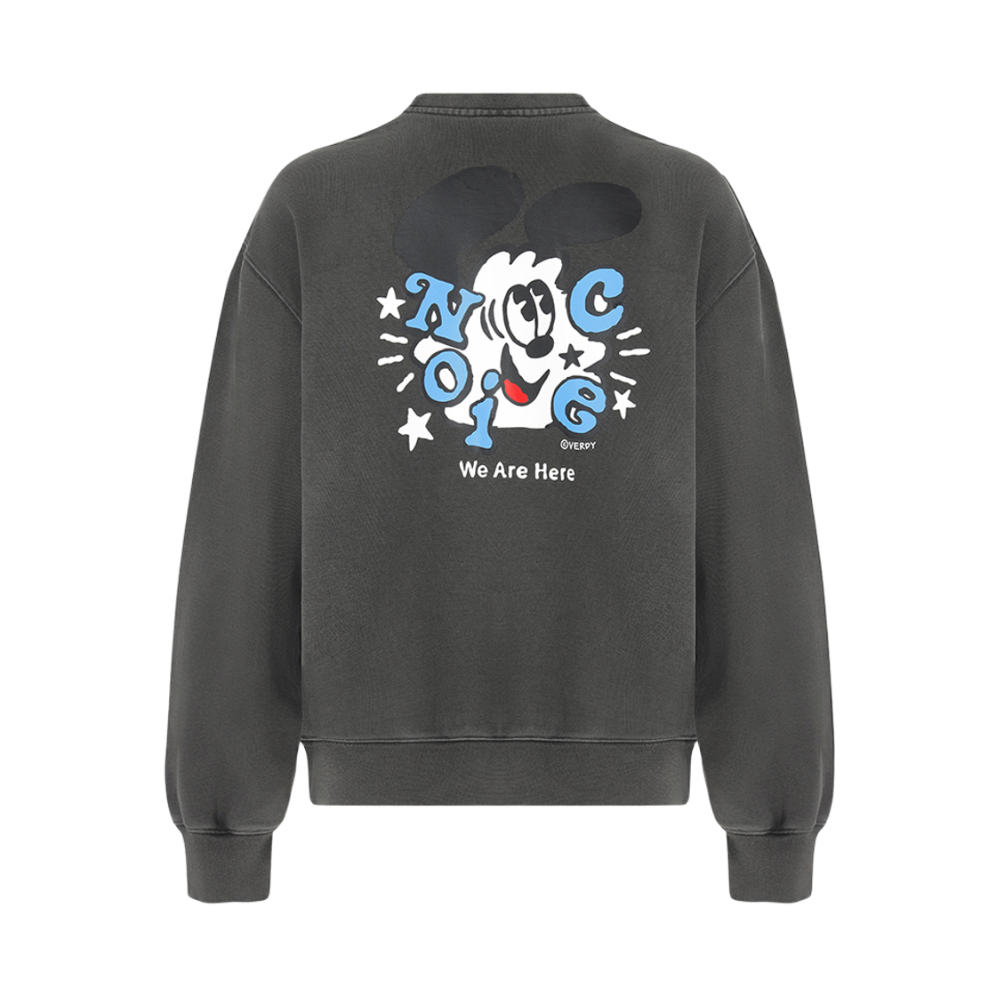 NUA5FTT65CC Noice x Verdy Vick Sweatshirt Charcoal