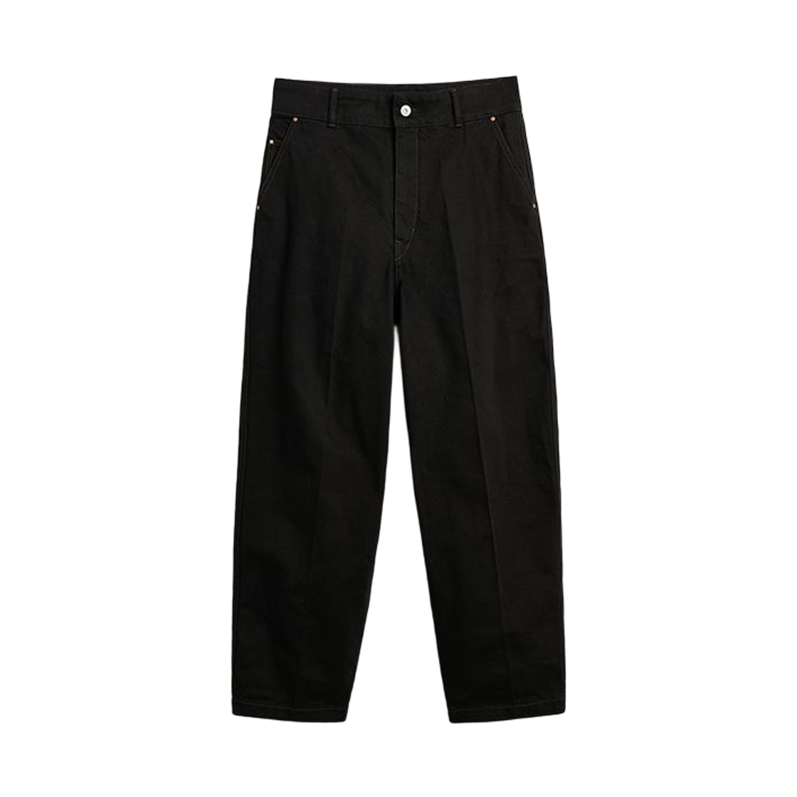 PA1261-LD1055-999 Lemaire Maxi Workwear Pants Black