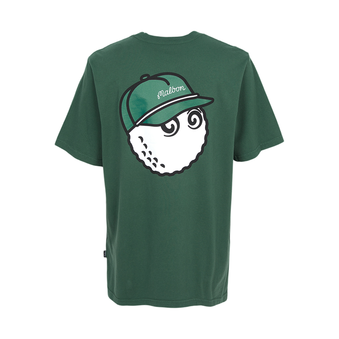 M9399FST Malbon Golf Short Sleeve T-Shirt Green