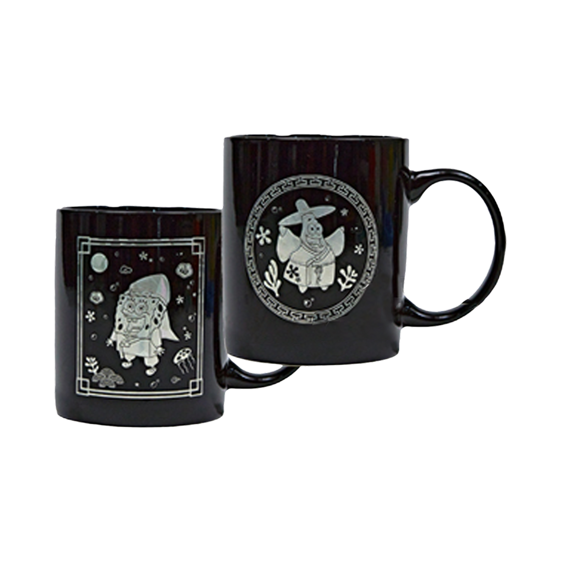 - 2025 Dan,comma Pop Up SpongeBob SpongeBob & Patrick Jagae Cup (Set of 2)