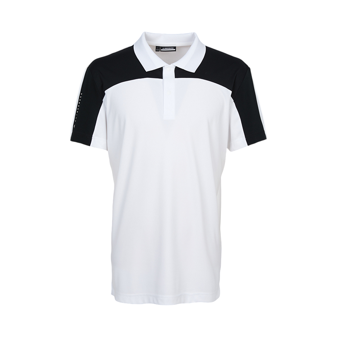 제이린드버그 카라 숏슬리브 티셔츠 화이트(J.Lindeberg Collar Short Sleeve T-Shirt White)