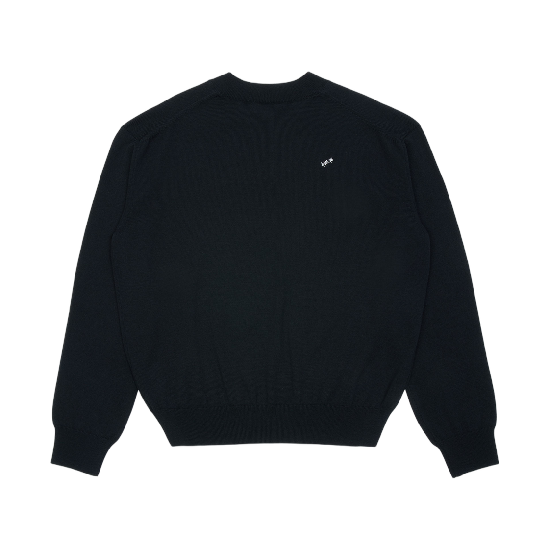 아더에러 시그니피컨트 BK 태그 니트 01 느와르(Ader Error Sig; BK Tag Knit 01 Noir) - 2
