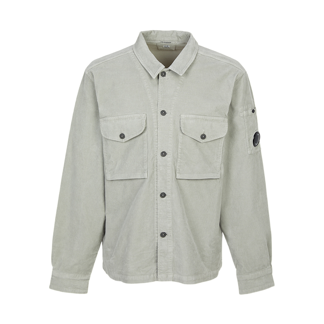 C.P. 컴퍼니 코듀로이 셔츠 자켓 그레이 - 25FW(C.P. Company Corduroy Shirt Jacket Gray - 25FW) - 1