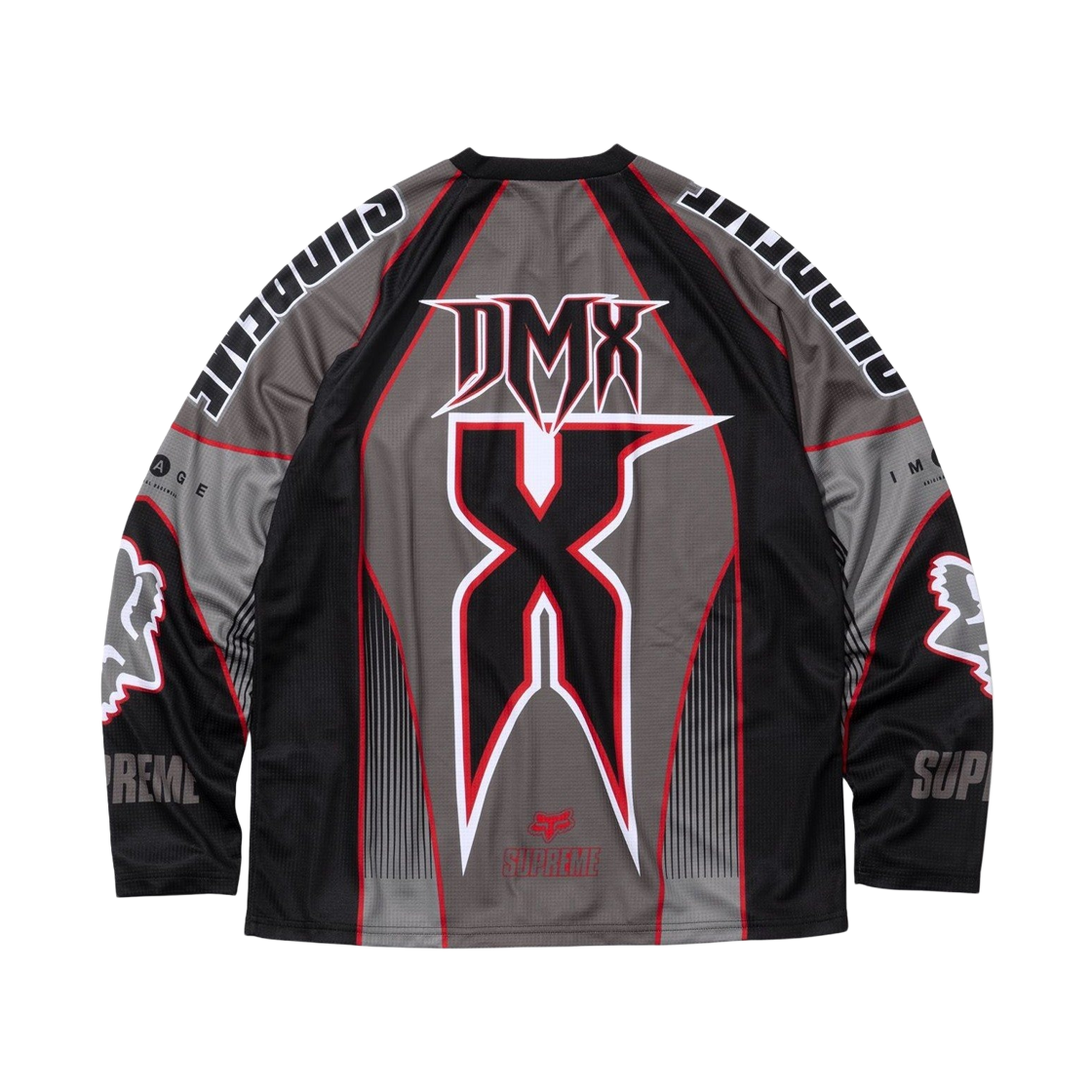 슈프림 x 폭스 레이싱 DMX 저지 블랙 - 25FW(Supreme x Fox Racing DMX Jersey Black - 25FW) - 2