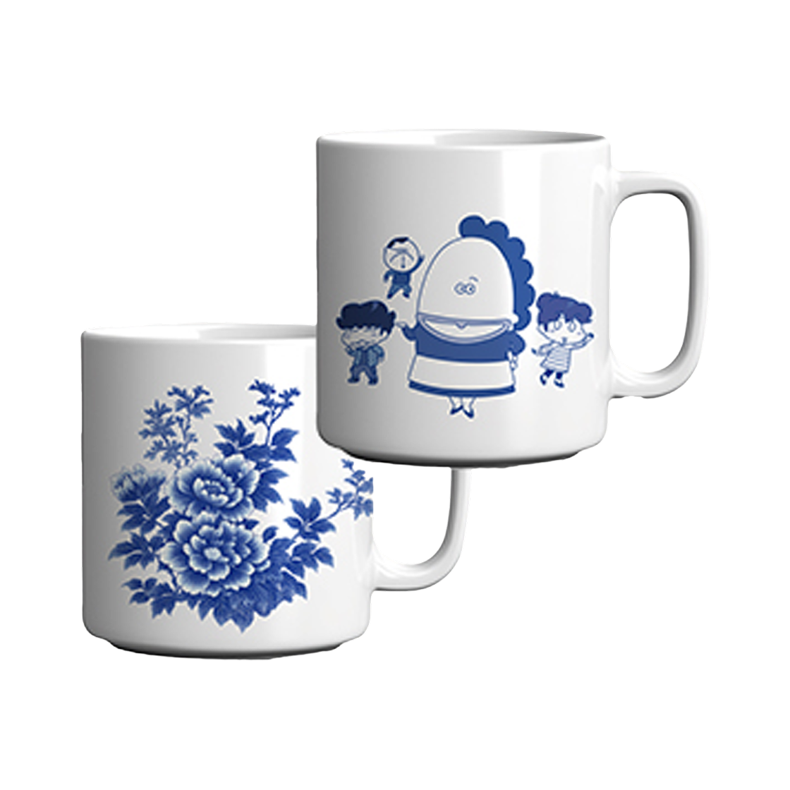 - 2025 Dan,comma Pop Up Atamam'ma Blue and White Porcelain Cup