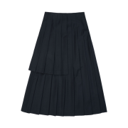(W) Ader Error Sig; BK Tag Skirt 02 Noir