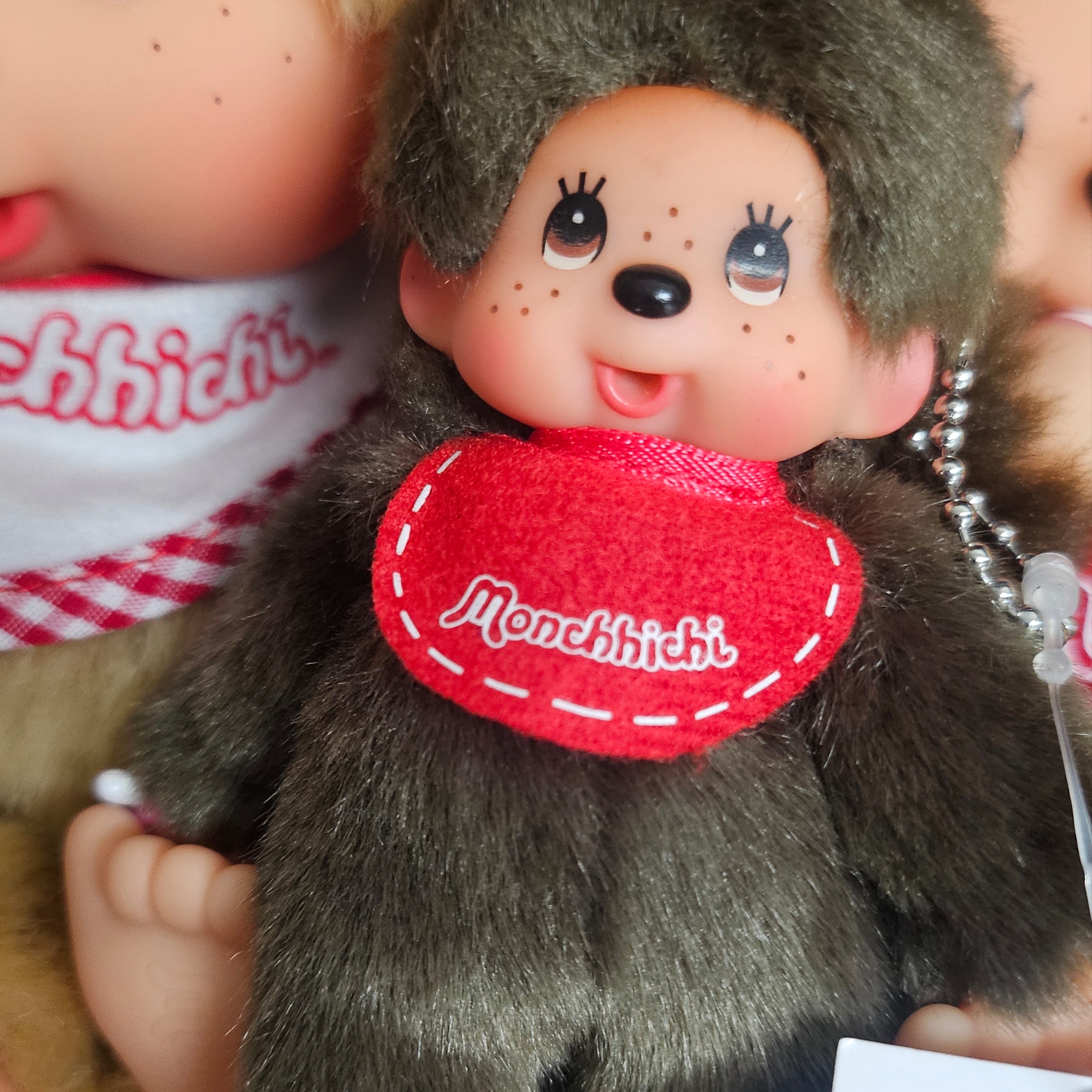 Monchhichi Keychain Mini Boy 착용 스타일