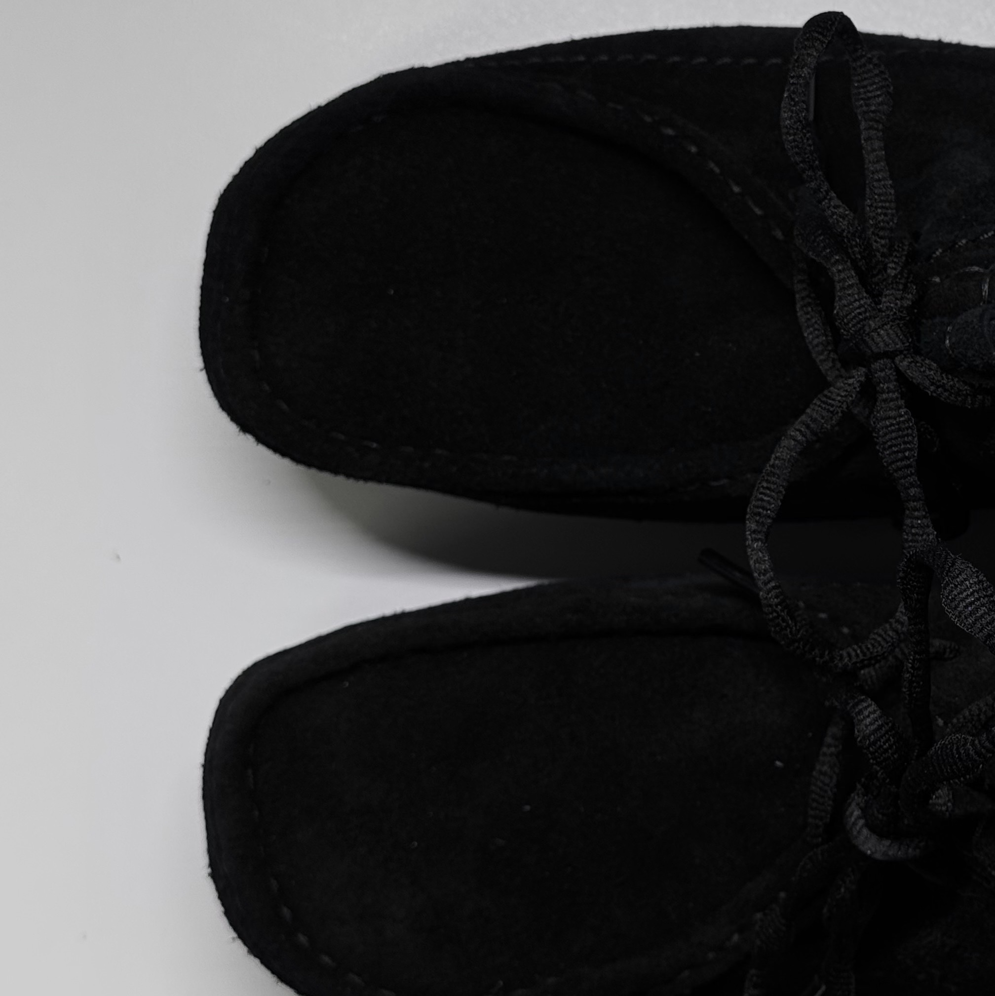 Clarks x Post Archive Faction (Paf) WallabeeBT Black Suede 착용 스타일 - 1