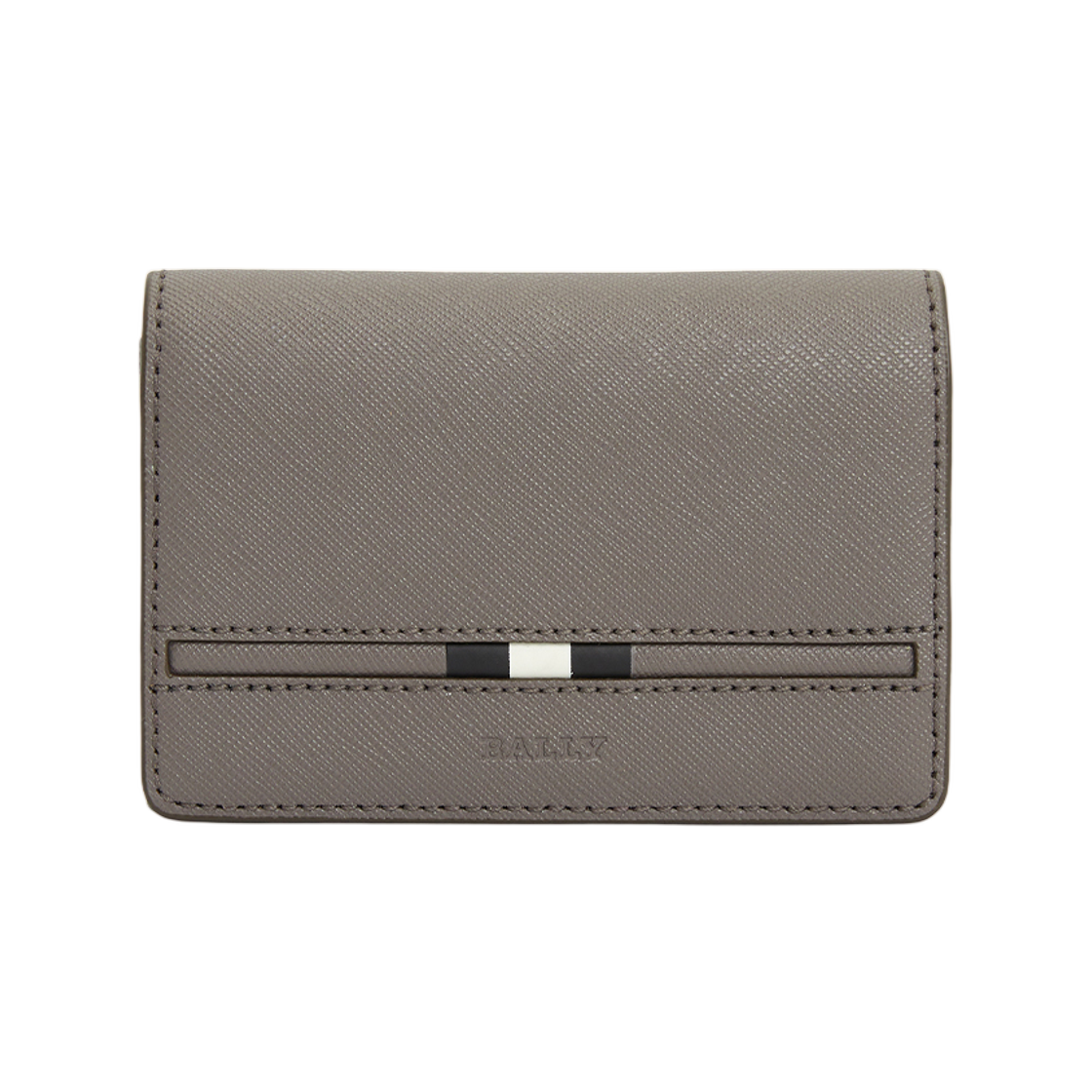 6306240 Bally Card Holder Wallet Gray