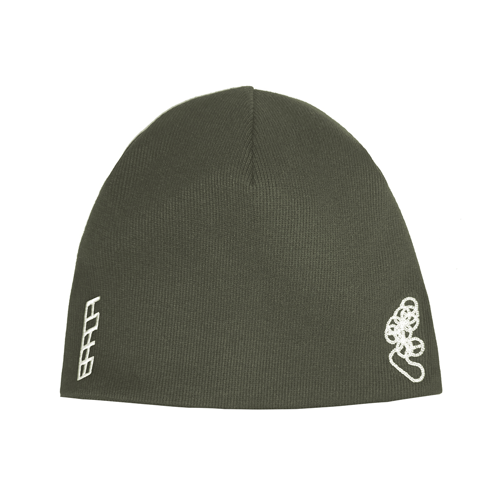 에러앤와이씨 리버서블 임프린트 립 비니 밀리터리 그린(ERRORNYC Reversible Imprint Ribbed Beanie Military Green) - 2