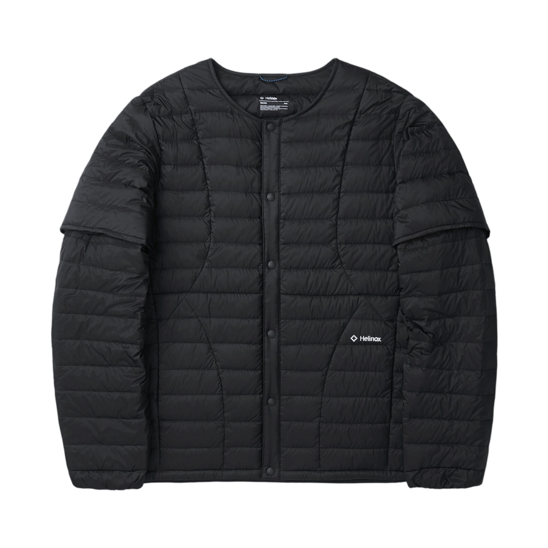 헬리녹스 웨어 디테처블 미드레이어 경량 다운 자켓 블랙(Helinox Wear Detachable Light Down Jacket Black)