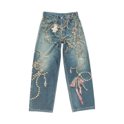 Acne Studios Loose Fit Jeans 1981 Mid Blue