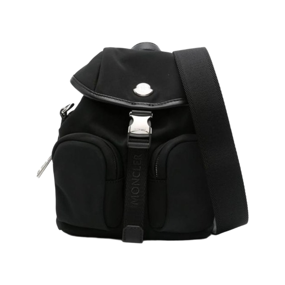 K2-09A-5A00003-M6980-999 Moncler Mini Trick Backpack Black - 25FW