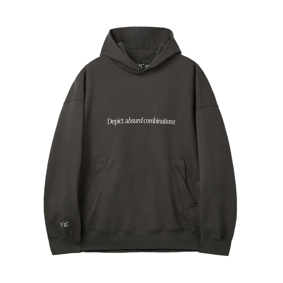 SVTAW25103CHX Series F/Ce Hidden Identity By M.Enomoto Hoodie Charcoal