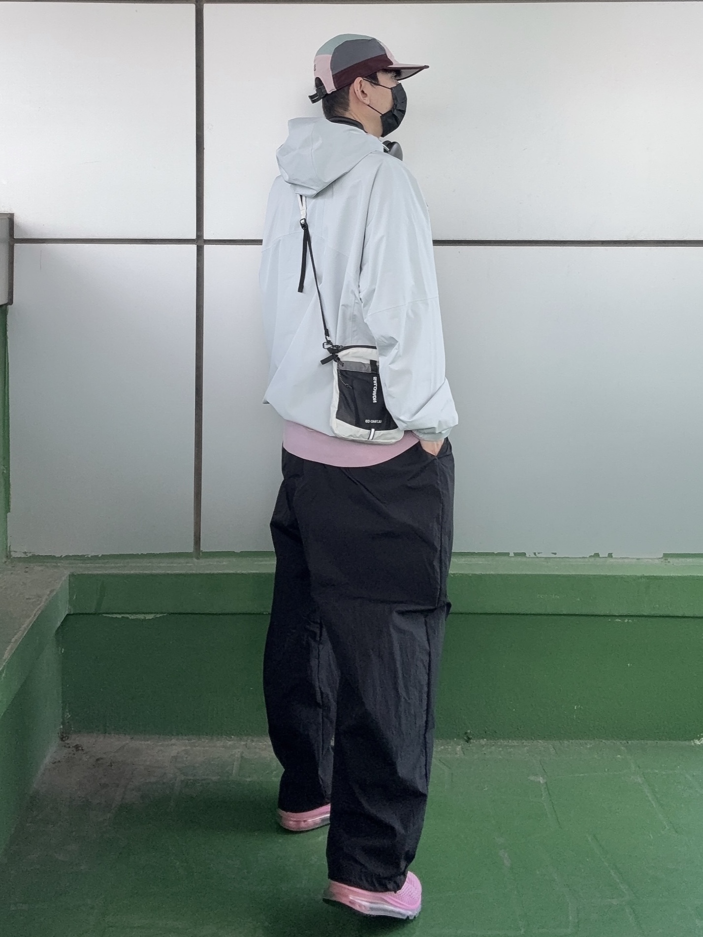 Nike x Stussy Air Max 2013 Psychic Pink, Carhartt WIP Vista Sweatshirt Glassy Pink 착용 스타일 - 6