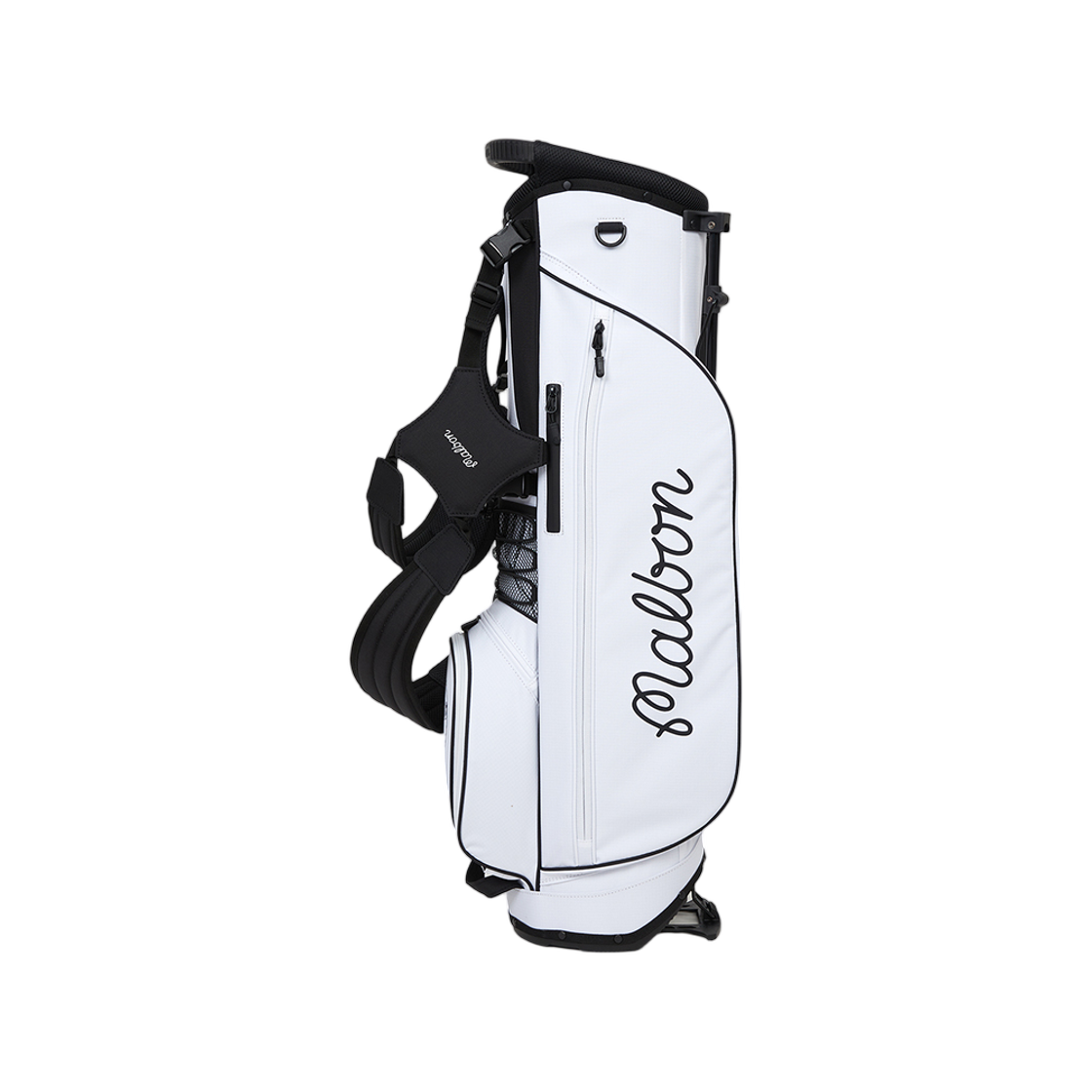 M9430WHT Malbon Golf Golf Caddie Bag White