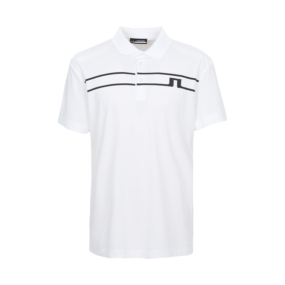 제이린드버그 카라 숏슬리브 티셔츠 화이트(J.Lindeberg Collar Short Sleeve T-Shirt White)