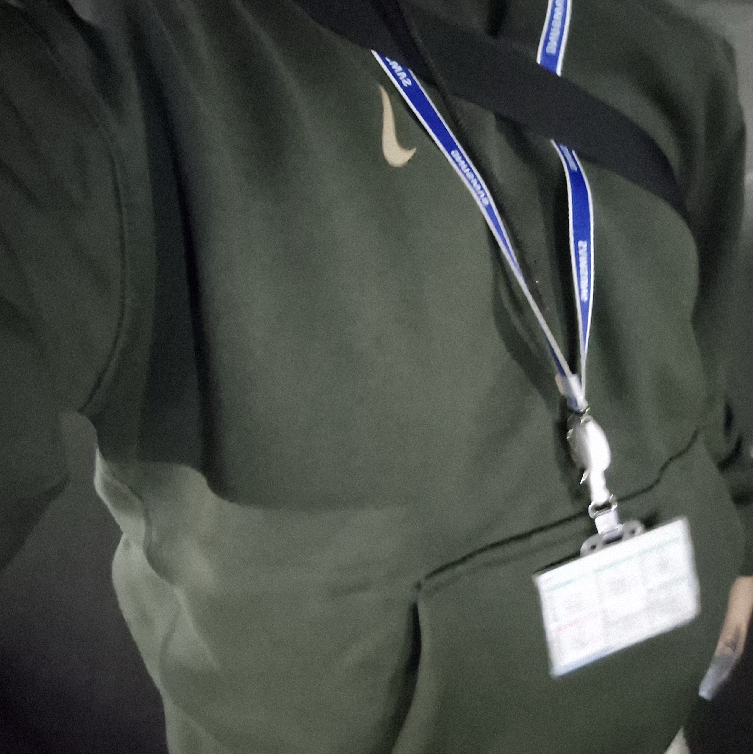 Nike x Billie Eilish NRG Fleece Hoodie Sequoia - Asia 착용 스타일