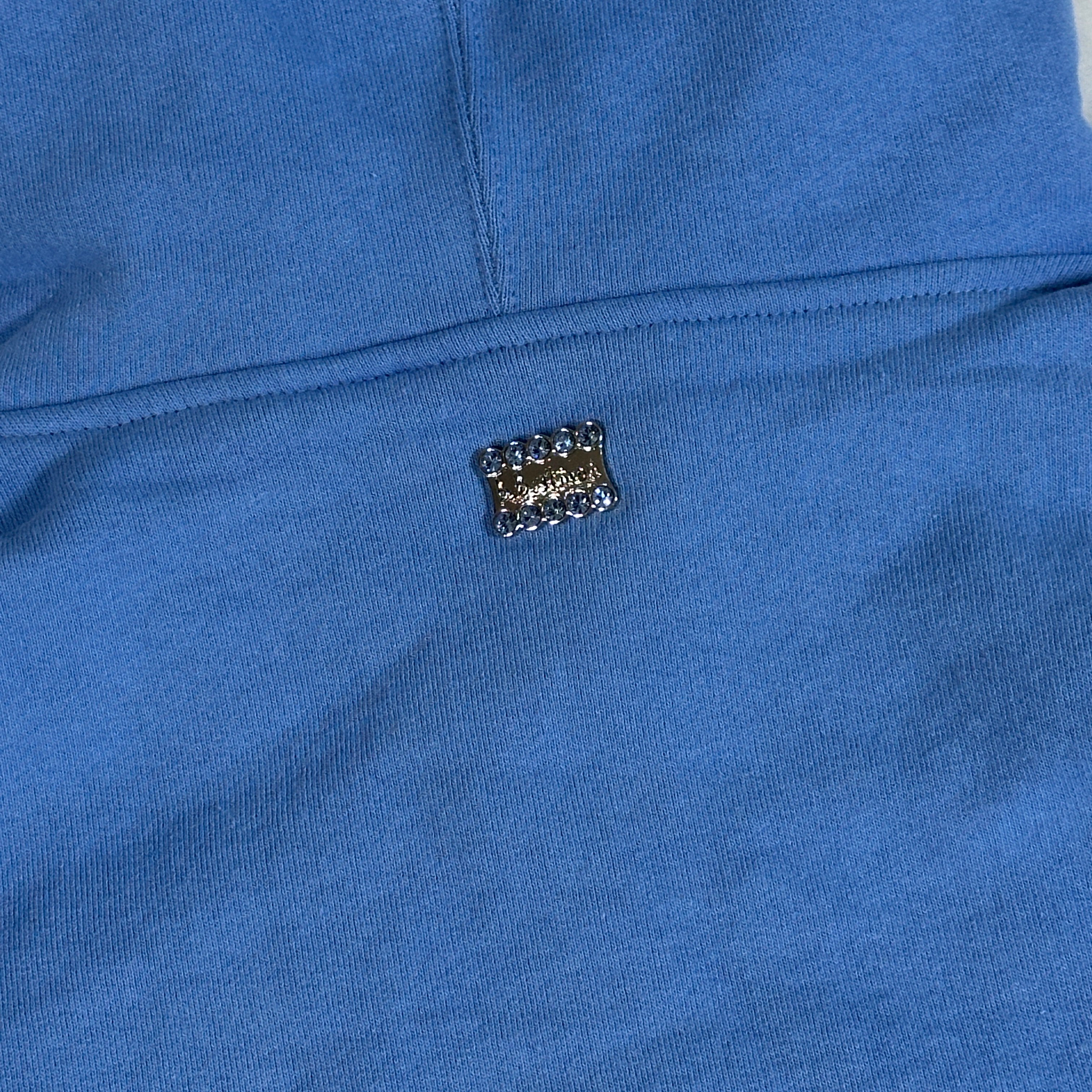 Supreme x B.B. Simon Zip Up Hooded Sweatshirt Light Blue - 25SS 착용 스타일 - 3