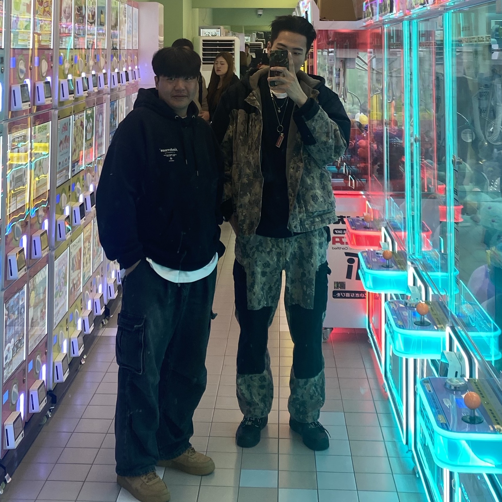 Supreme x Dickies Cordura Hooded Work Jacket Denim - 25FW, Supreme x Dickies Cordura Cargo Pant Denim - 25FW 착용 스타일