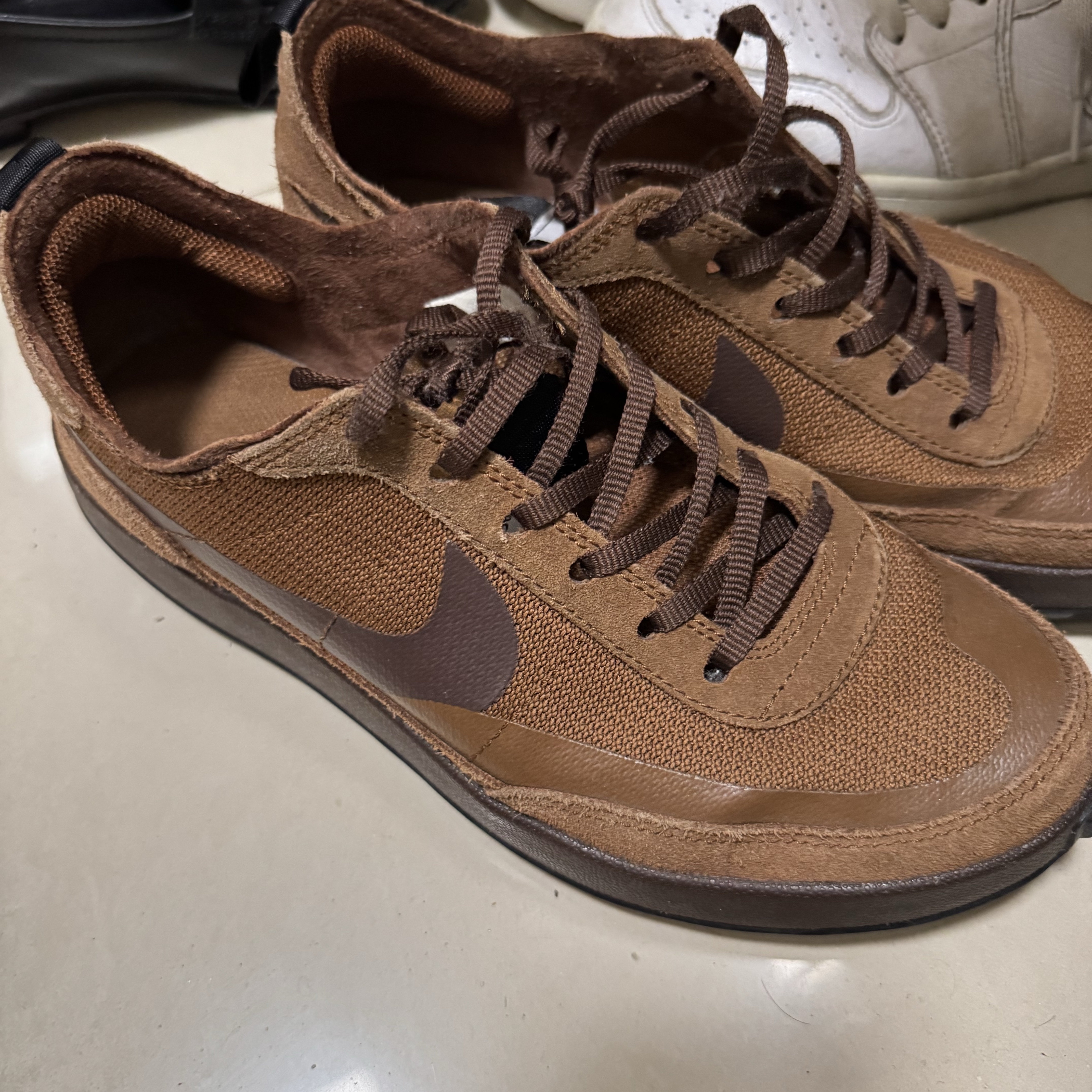 Nike x Tom Sachs General Purpose Shoe Brown 착용 스타일