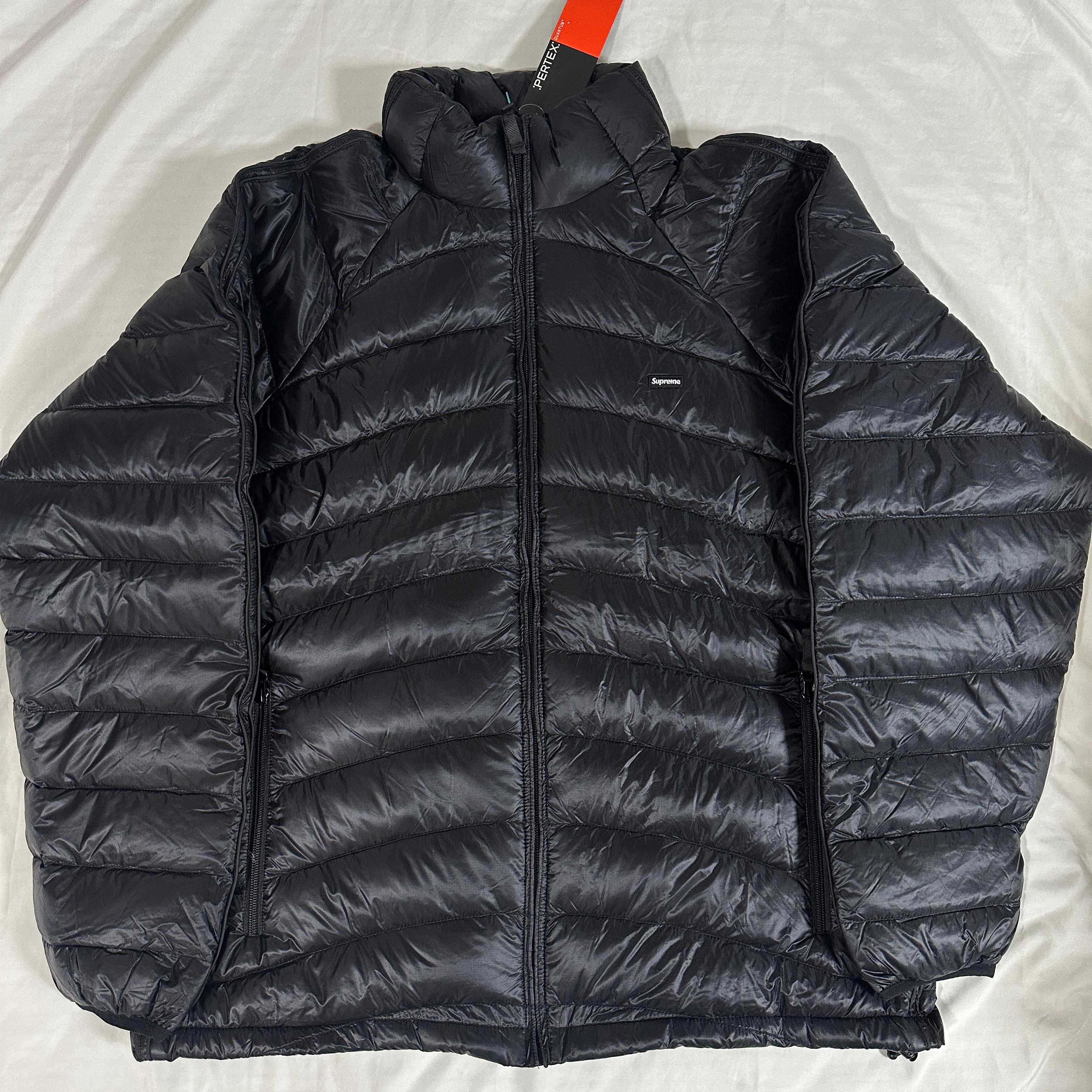 Supreme Micro Down Jacket Black - 24SS 착용 스타일