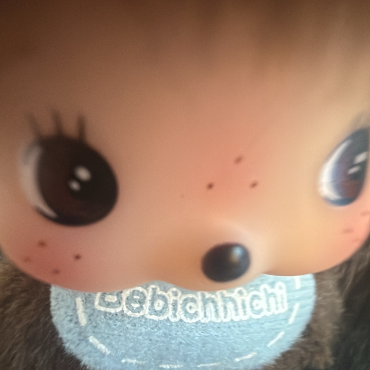Monchhichi Big Head Bebichhichi SS Keychain Boy 착용 스타일 - 2