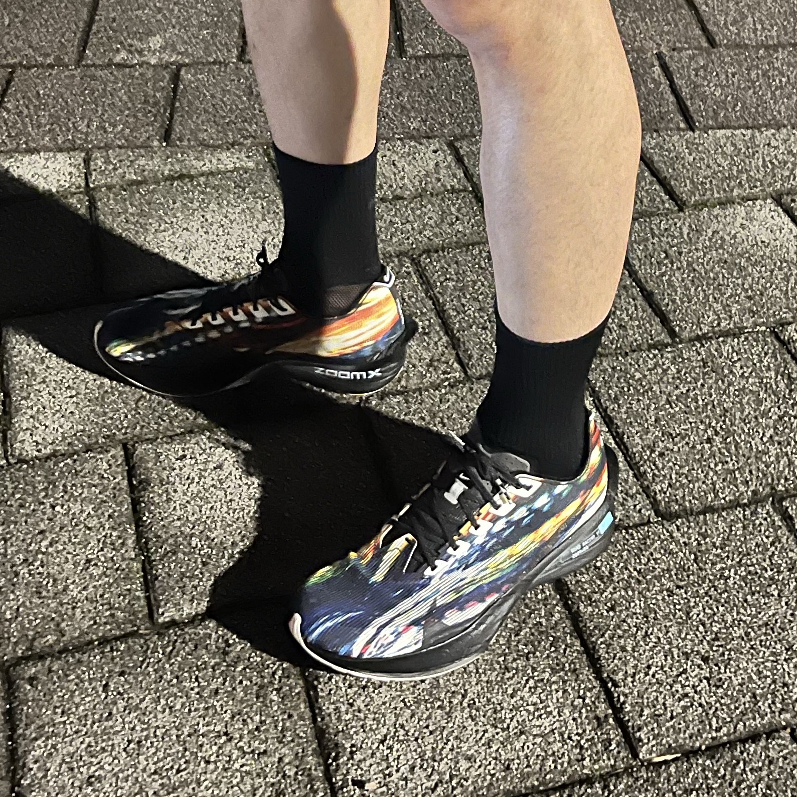 Nike ZoomX Vaporfly Next% 4 Premium Multi Color White 착용 스타일