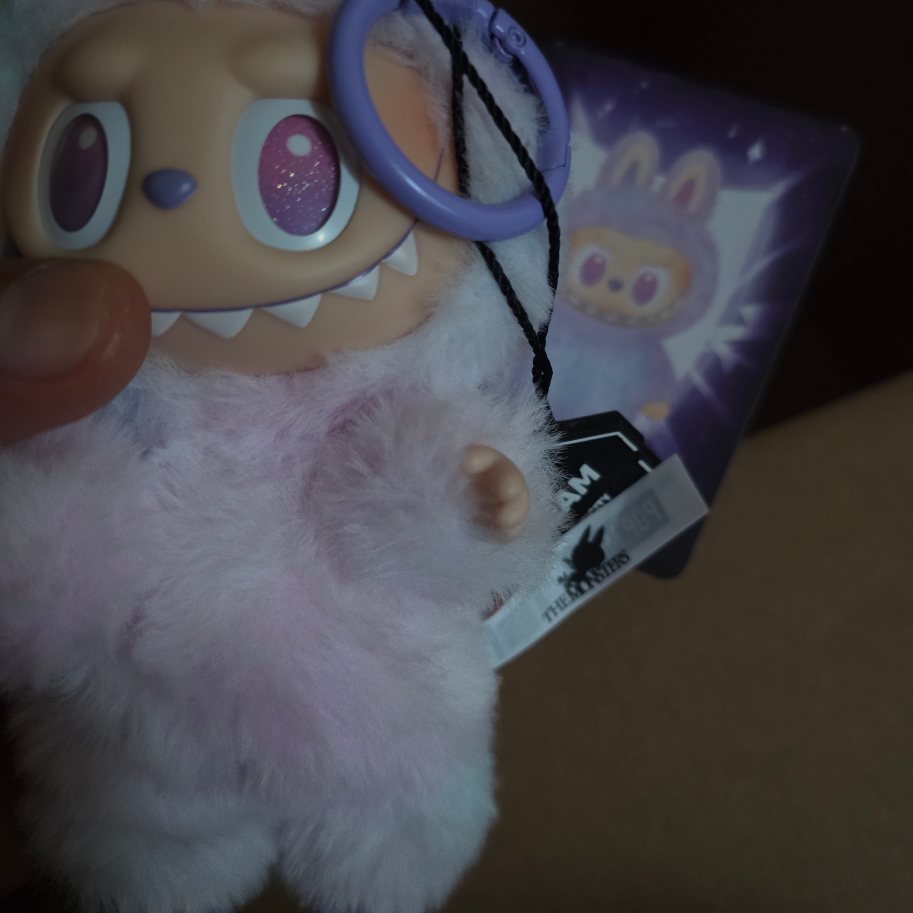 Pop Mart Labubu The Monsters Highlight Series Luck Keyring (Opened Case) 착용 스타일