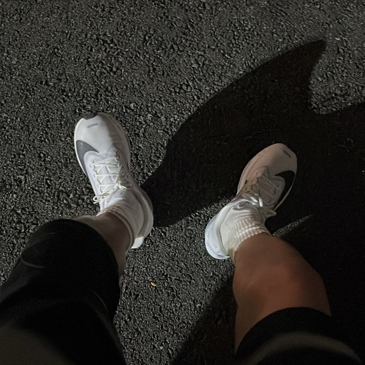 Nike Zoom Fly 6 White Pure Platinum 착용 스타일