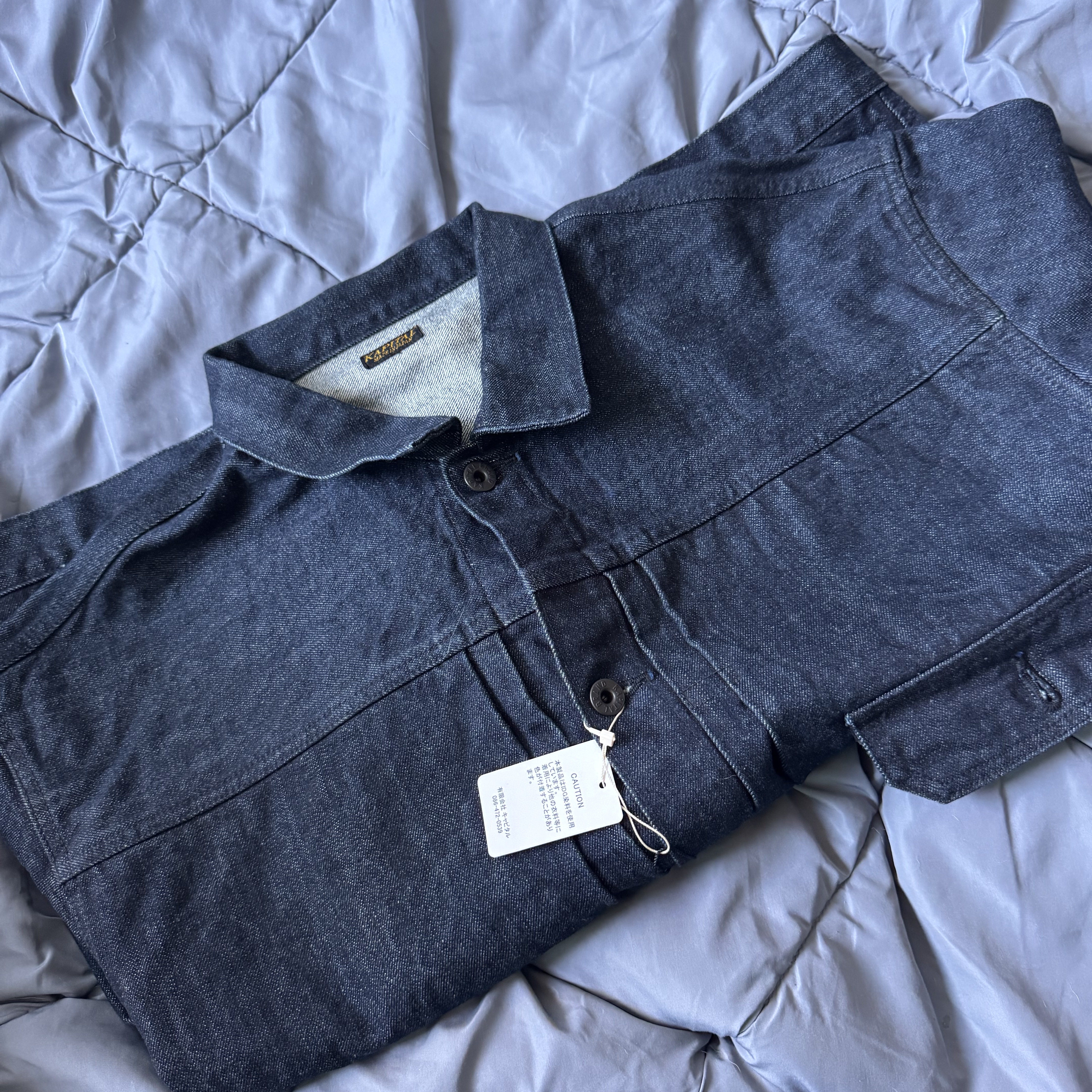 Kapital 14 oz. Denim 1st Jacket Indigo 착용 스타일
