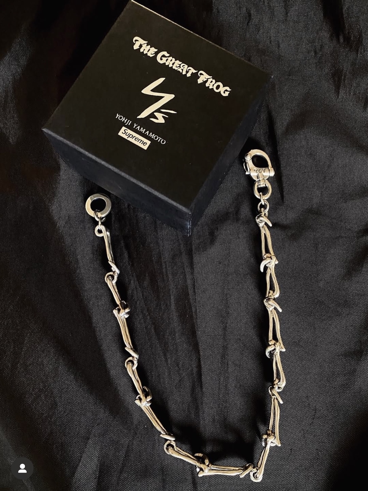 小物 Supreme x Y's Yamamoto Wallet Chain Y's/Supreme SILVER WALLET CHAIN(FREE SIZE Silver): Y's｜THE SHOP