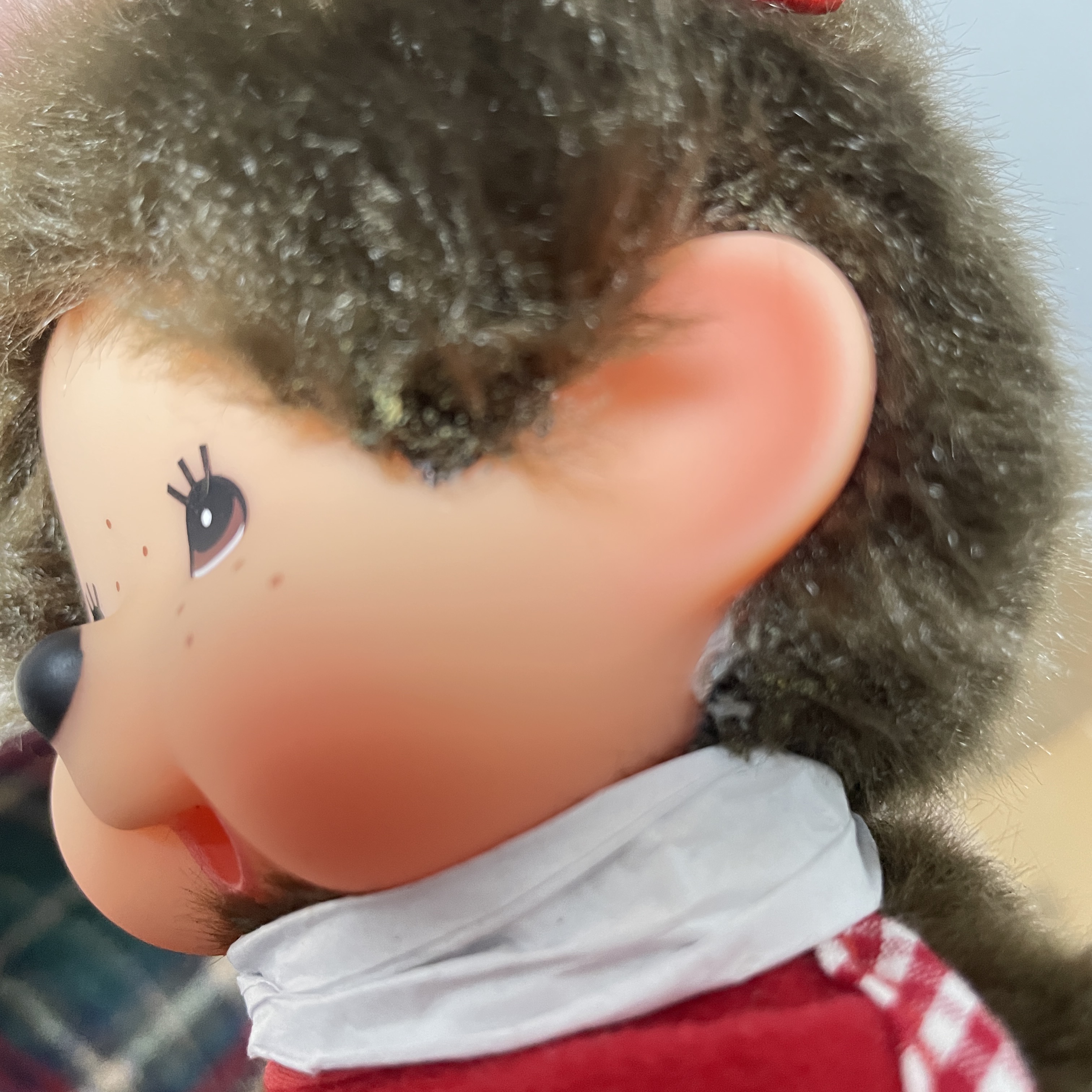 Monchhichi Premium Standard Twin Tail S Girl Brown 착용 스타일 - 2