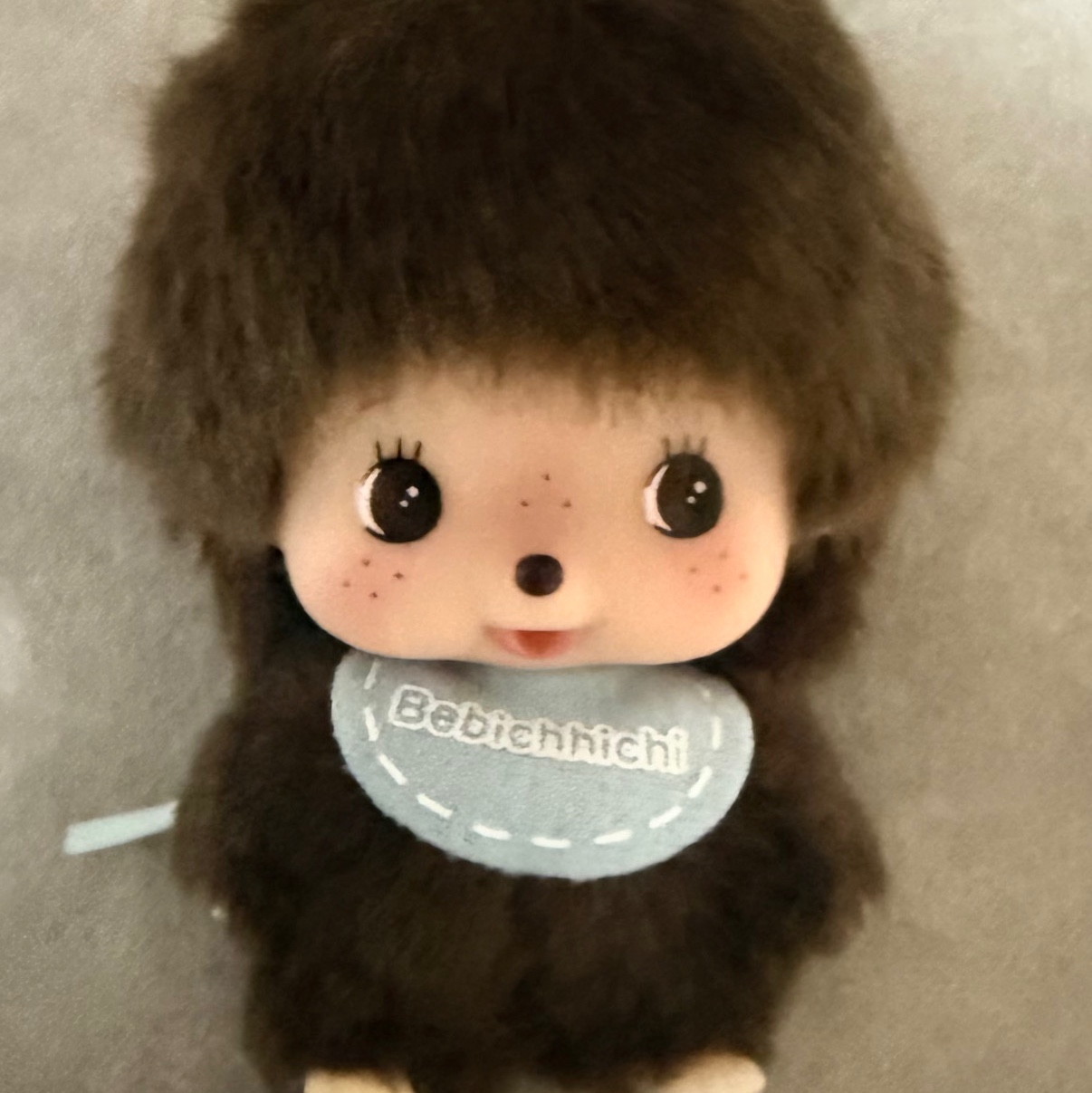 Monchhichi Big Head Bebichhichi SS Keychain Boy 착용 스타일 - 1