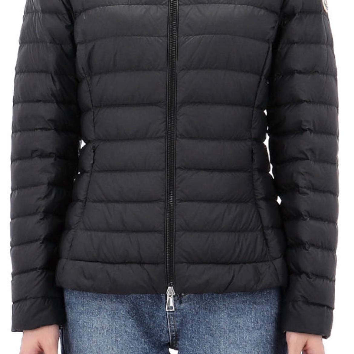 (W) Moncler Igelle Short Down Jacket Black - 25SS 착용 스타일