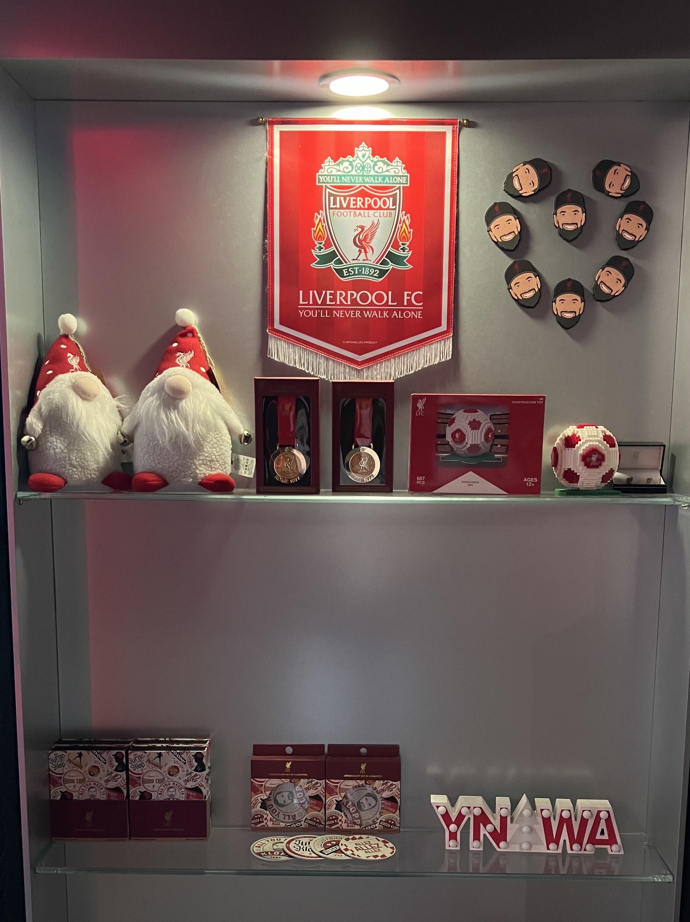 Nike Liverpool FC 2024/25 ADV Match Home Dri-Fit Jersey Gym Red White Chrome Yellow (Non Marking Ver.) 착용 스타일 - 3