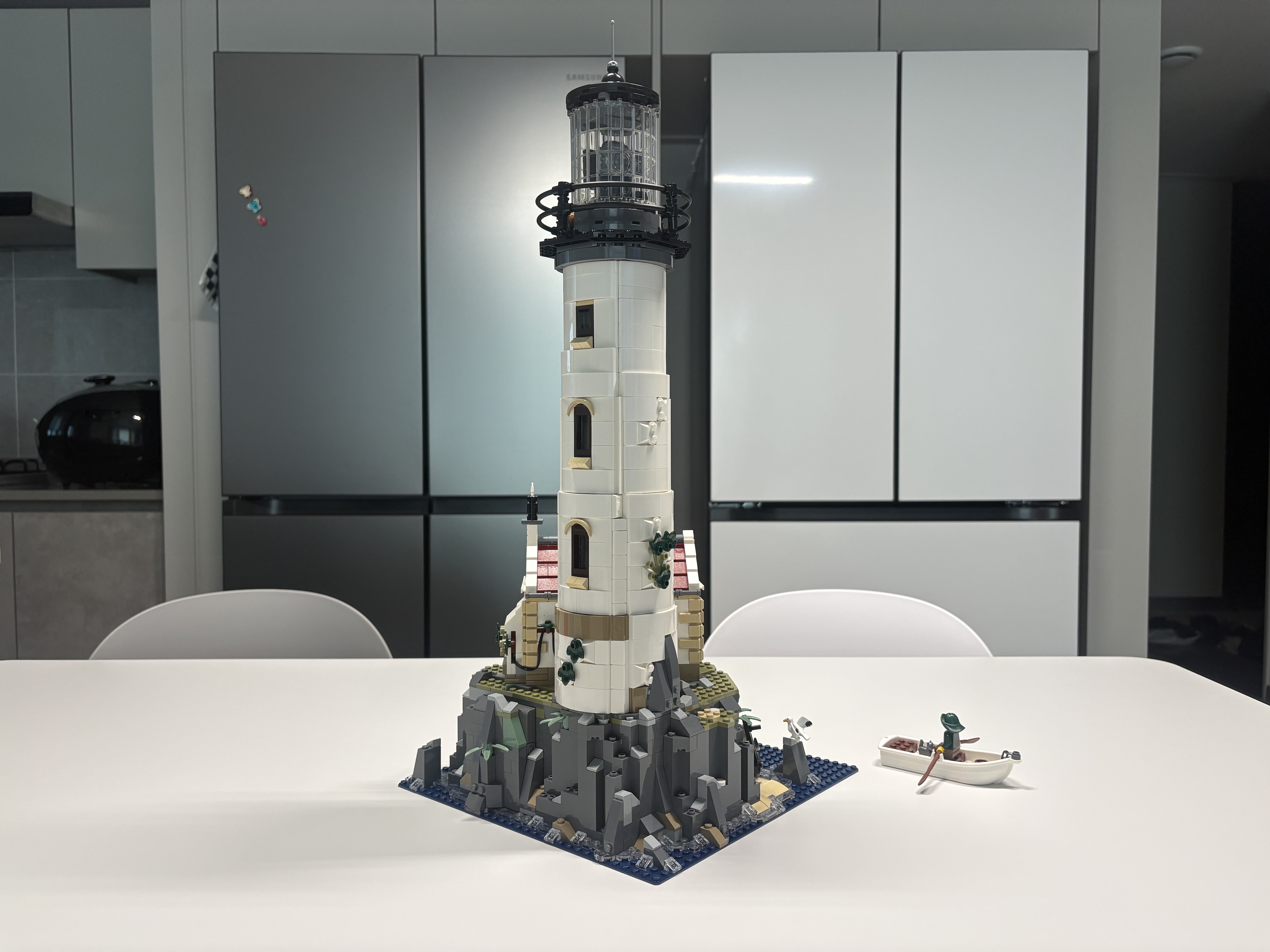 Lego Motorised Lighthouse 착용 스타일 - 2