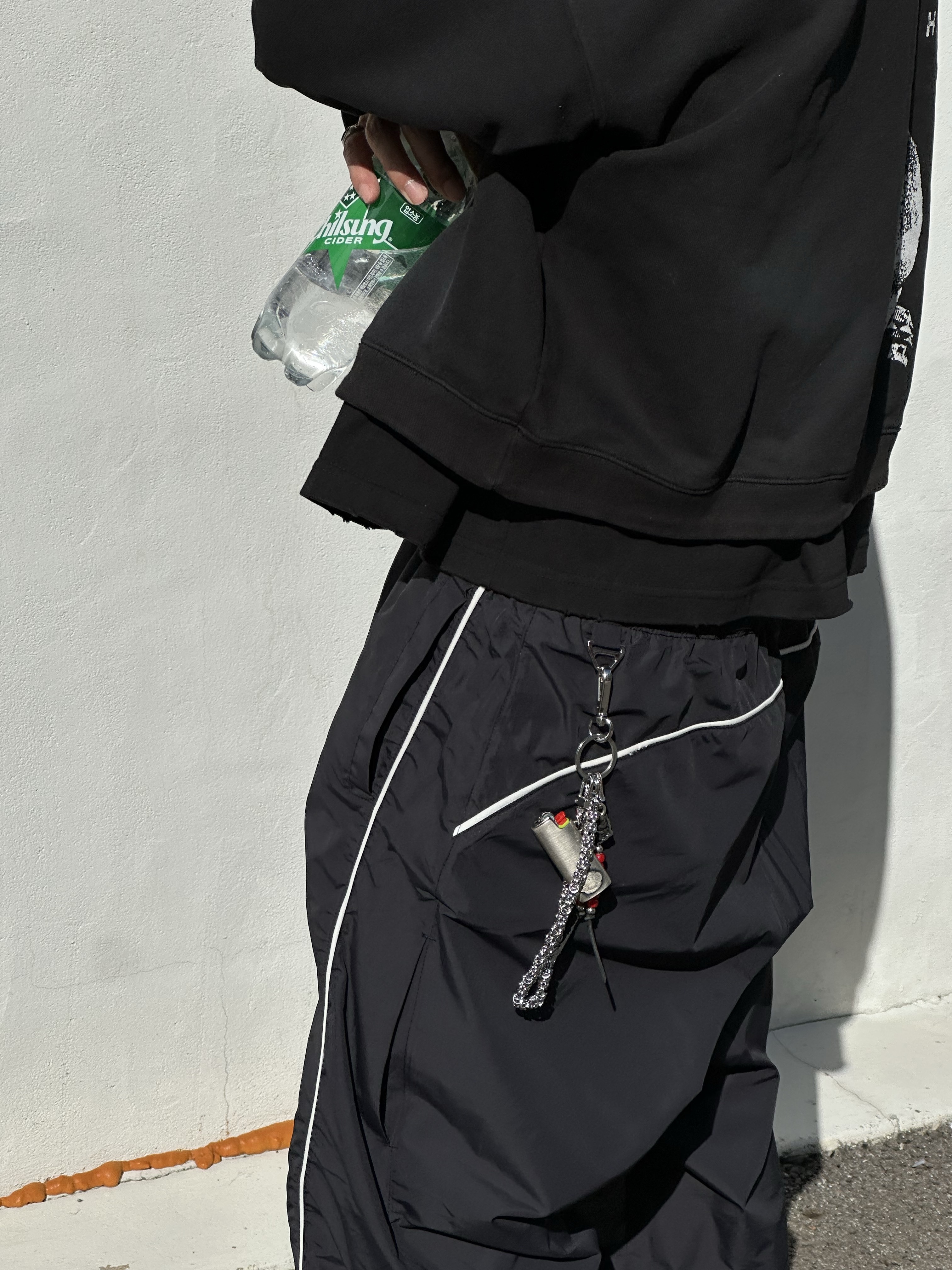 Maison Mihara Yasuhiro Peterson VL OG Sole Canvas Low-top Sneakers Orange, qAp Baby Crewneck Black 착용 스타일 - 2