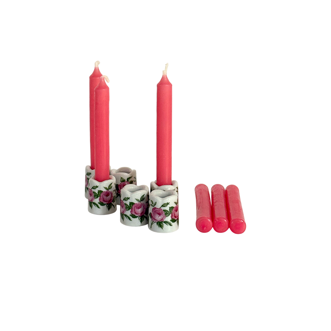 1970’s germany candle stander set colorhouse 1970’s Germany Funny-Leuchter Candle Stander Set